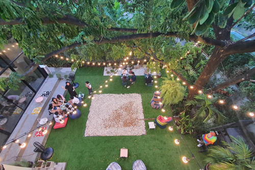 รีวิว TELL CAFE คาเฟ่ฟีลบรรยากาศสวนหลังบ้านในซอยมิสทีน ย่านรามคำแหง 